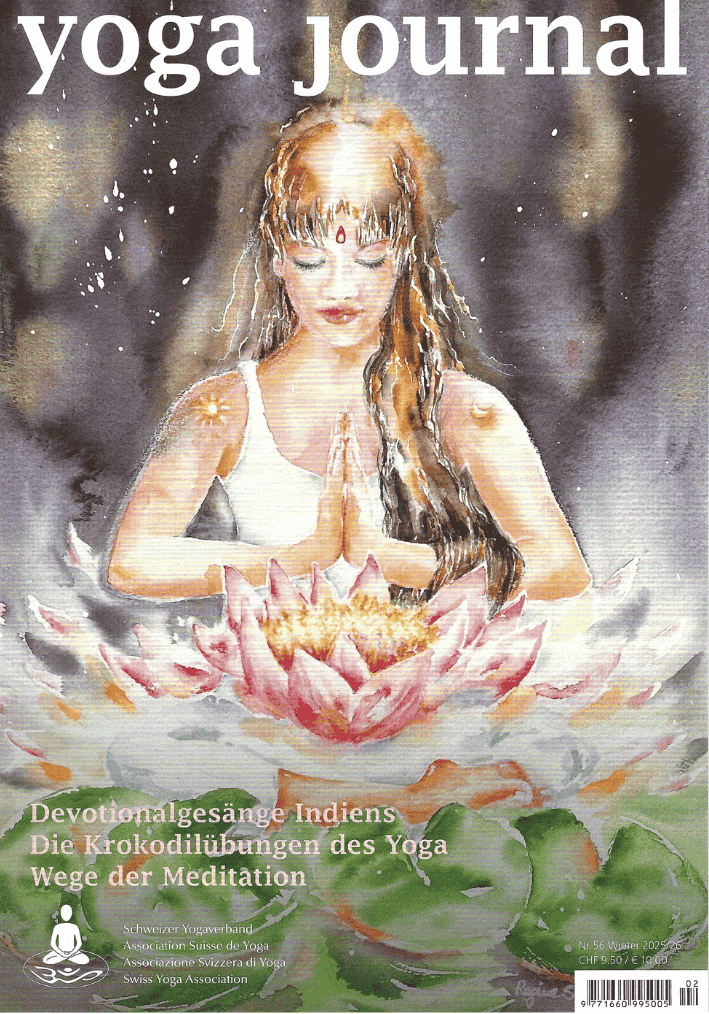 Titelbild Yoga Journal Schweizer Yogaverband